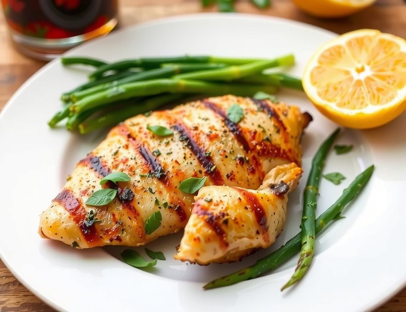 Hähnchenbrust mit Kräuterkruste - Einfaches Hähnchen Rezept